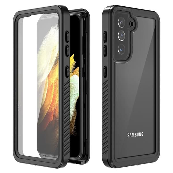 IP68 Vandtæt Etui til Samsung Galaxy S21 5G, Sort