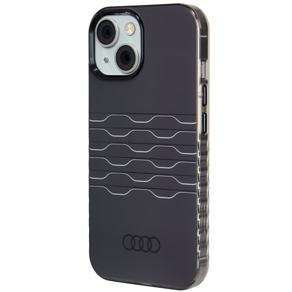 Audi IML MagSafe -kotelo iPhone 15:lle, musta