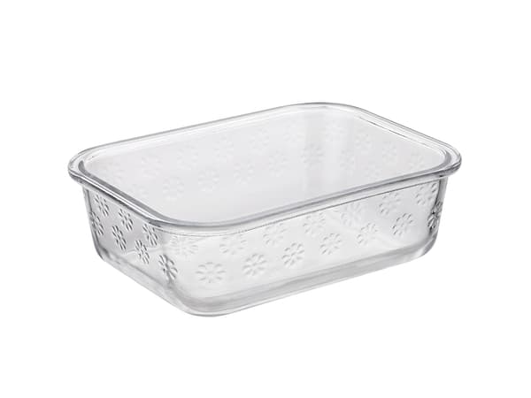 MADELINE REKTANGULÄR GLASMATBEHÅLLARE 370 ML