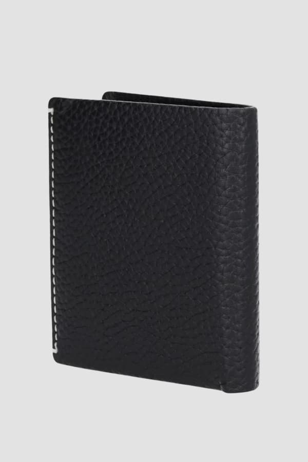Guess svart läder herr Boston bifold plånbok S