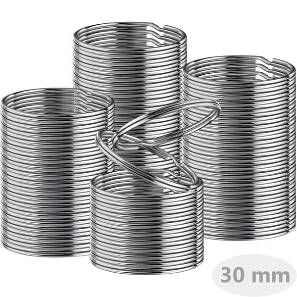 Avaimenperä, avaimenperä, avaimenperä 30mm / 100 kpl.