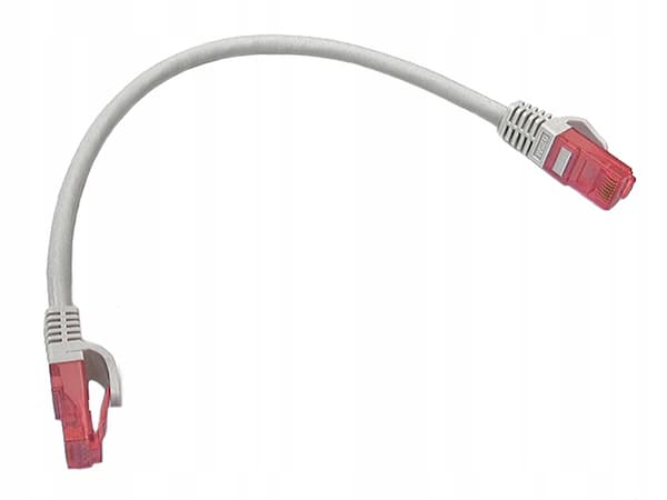 PrimeLine RJ45 Cat.6 U/UTP Netværkspatchkabel 0,25m Grå Ethernet