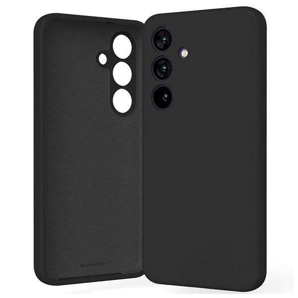 Mercury Silikone Etui til Samsung Galaxy S24, Sort