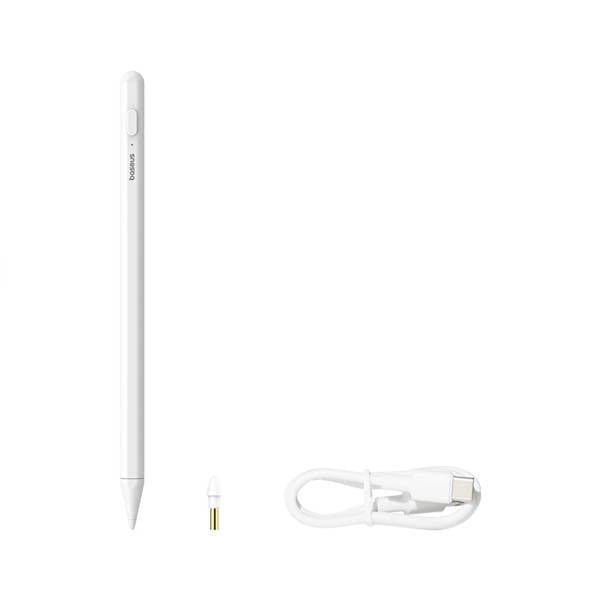 iPad Smooth Writing 2 Stylus med Laddningsindikator Vit