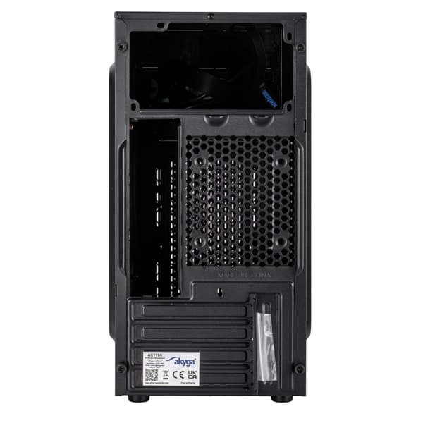 Akyga AK19BK Micro ATX Datorchassi PC Tower Box USB-C USB 3.0 Svart