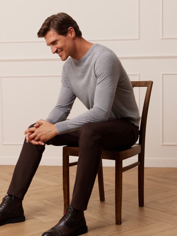 LAURELGRÅ SWEATER XXXL
