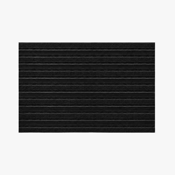 POLENTEX SVART DÖRRMAKER Combi Junior 12 BORSTE-GUMMIKARM 100x60