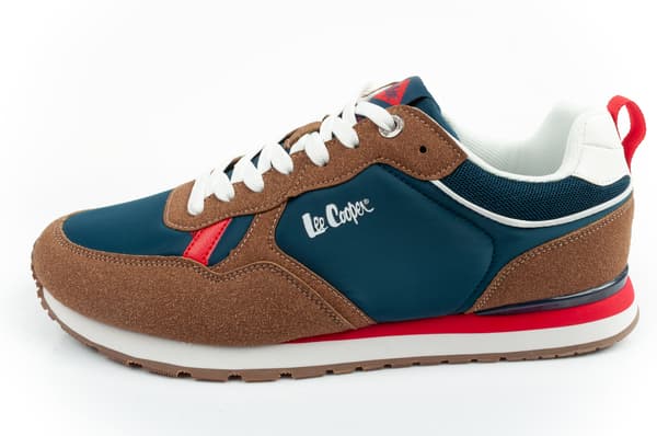 Lee Cooper Memory Pu Mesh Herr Bruna [LCW-26-03-4122M] storlek 43