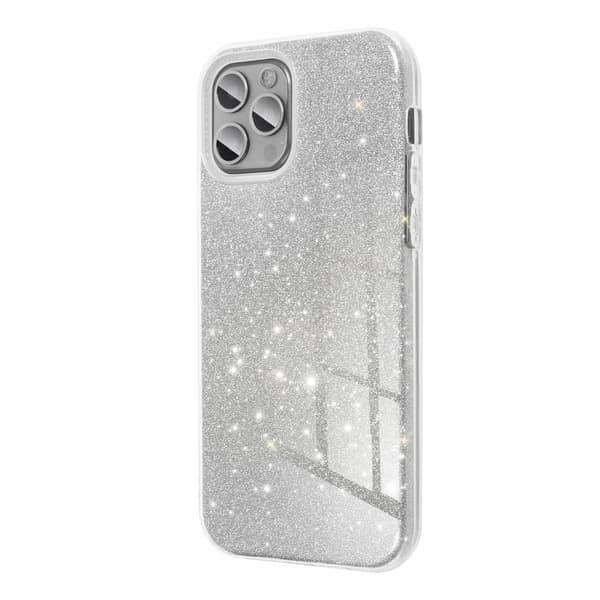 GLITTER SØLV OVERLAY GLITTER SHINE ETUI TIL SAMSUNG A34 5G+ GLAS