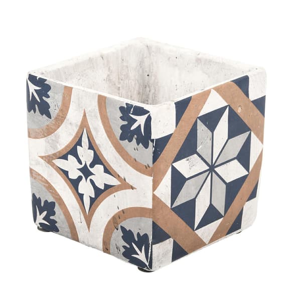 Betongblomkruka Azulejos 13cm