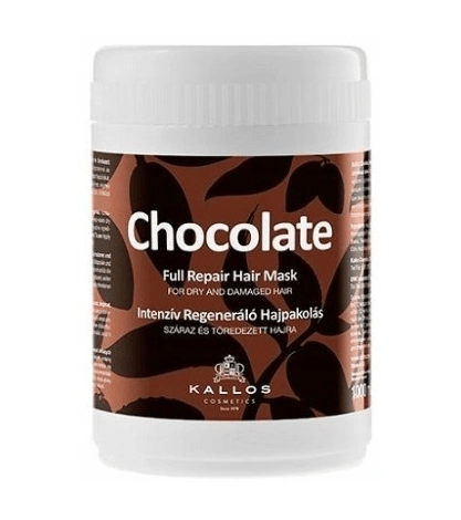 Kallos Chokolade Fuld Reparerende Maske 1000 ml