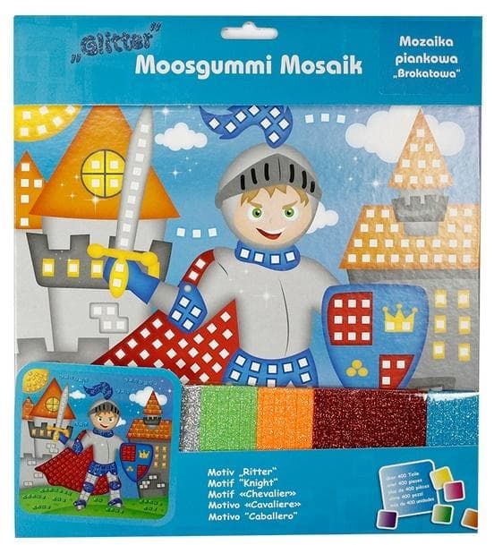 Glitter skummosaik Ridder