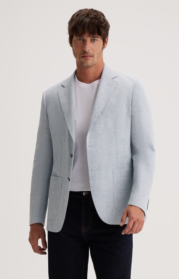 Slimfit jakke 50