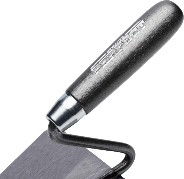 Stalco Triangulär Murslev 190mm Härdat Trähandtag S-73049