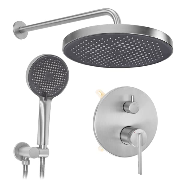Grace duschset i borstad nickel + ASK