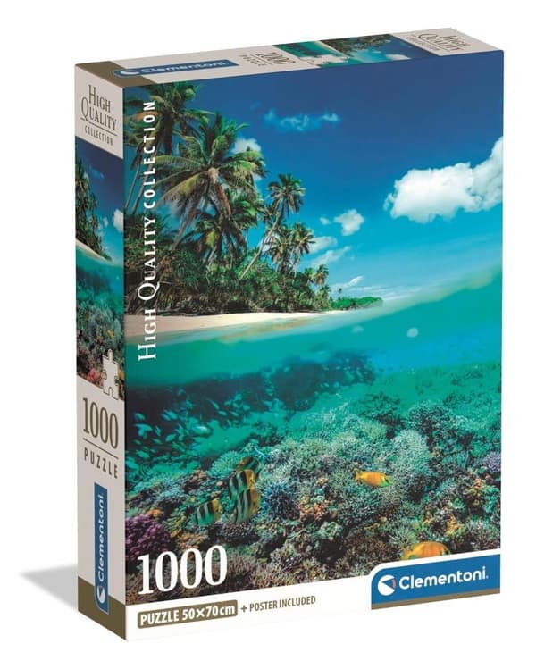 1000 sommerparadis-puslespil