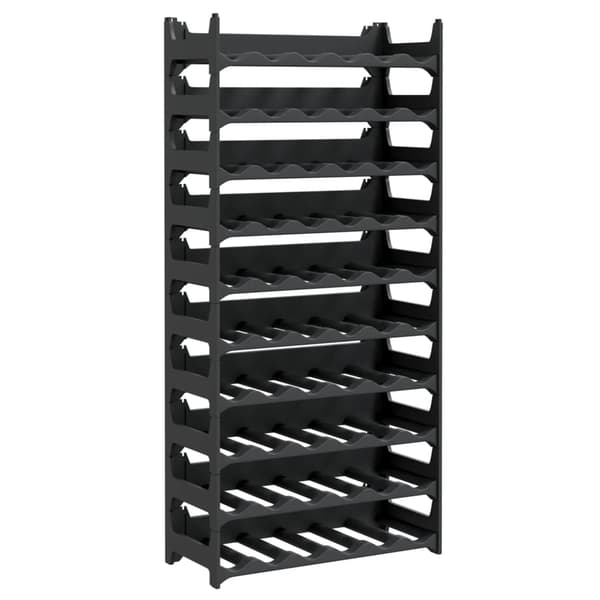vidaXL Pinottava viiniteline 60 pullolle, PP
