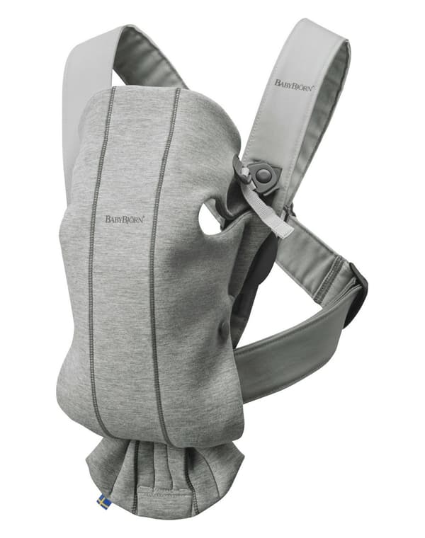 BABYBJÖRN MINI 3D Jersey - Bæresele, lysegrå