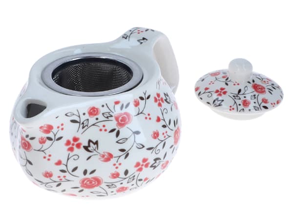 Keramisk elkedel med infuser