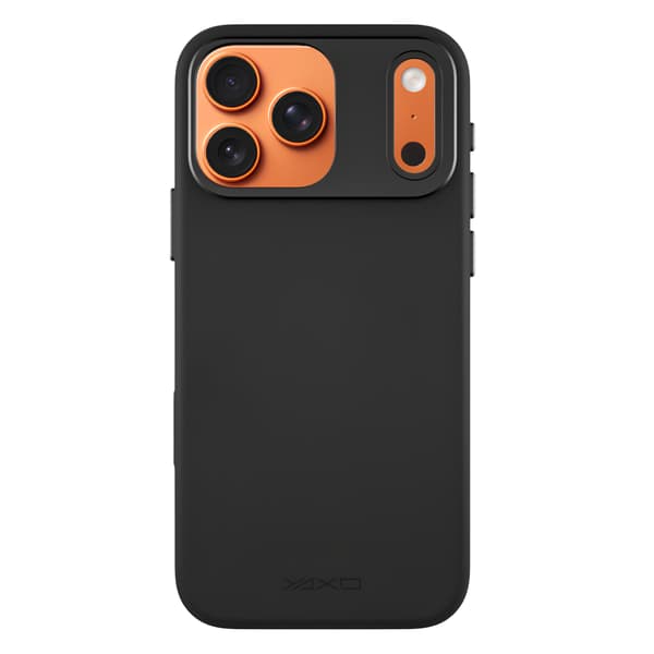 Yaxo Läderfodral Gear Slim MagSafe iPhone 17 Pro Dusty Black