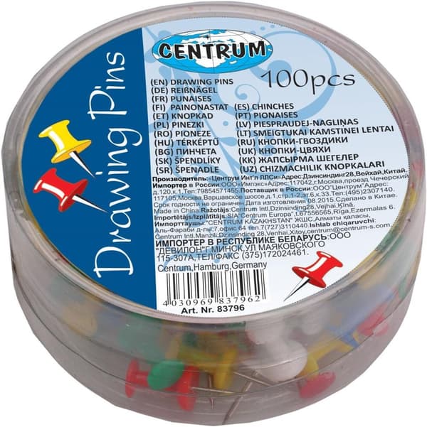 Färgade pipstift 10mm 100st 83796