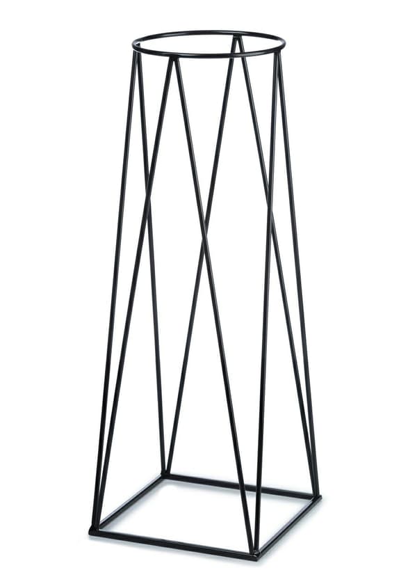 Modernt stående blomsterställ 96 cm metall