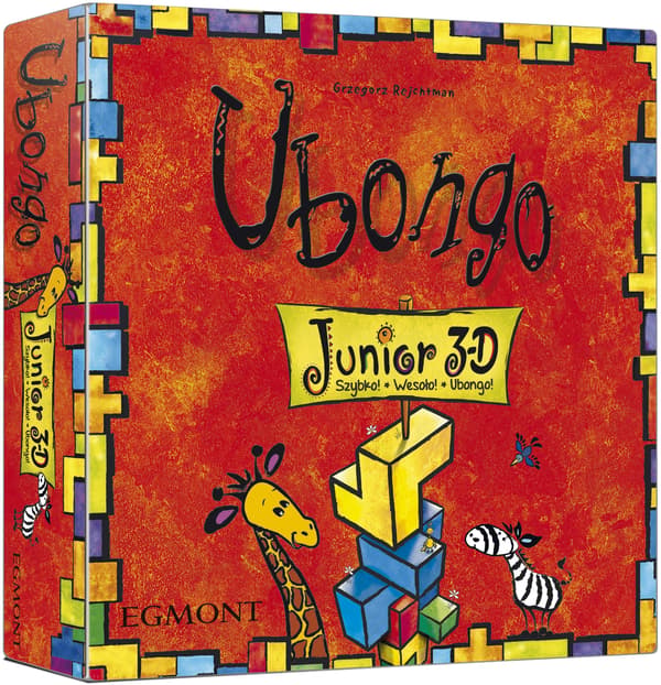 Ubongo Junior 3D. Lautapeli. Egmont-pelit