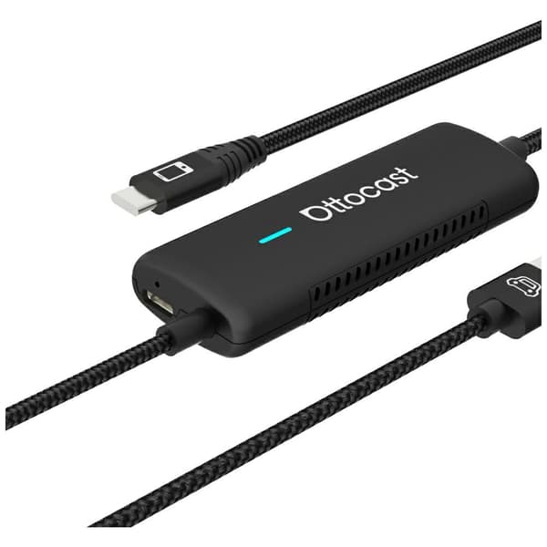 Ottocast CA450-T Mirror Touch CarPlay Biladapter Sort