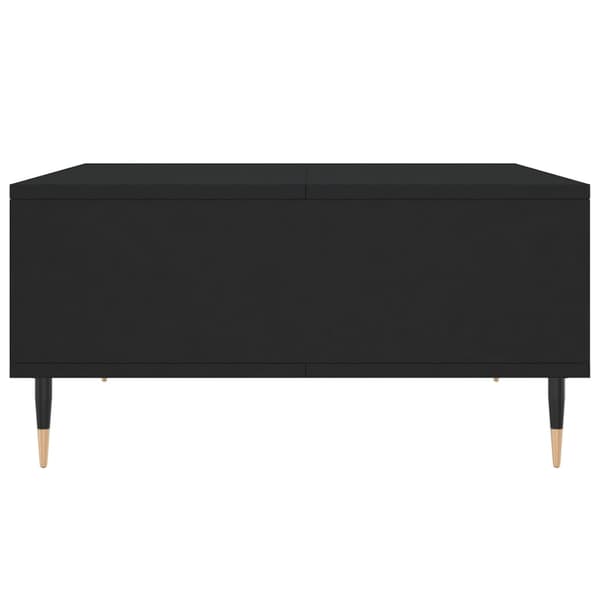 vidaXL sofabord, sort, 60x60x30 cm, træbaseret materiale