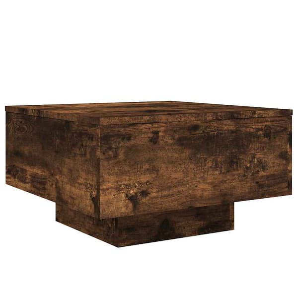 vidaXL sofabord røget eg 55x55x31 cm
