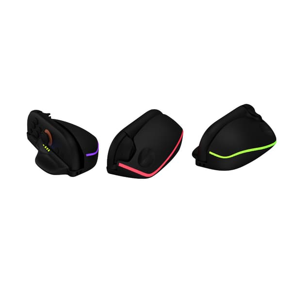 Yaxo Joy-Con Charge Grip SÆT til NS2 Techno Sort