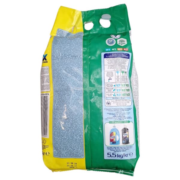 Purox universal vaskepulver 5,5 kg pose Clovin