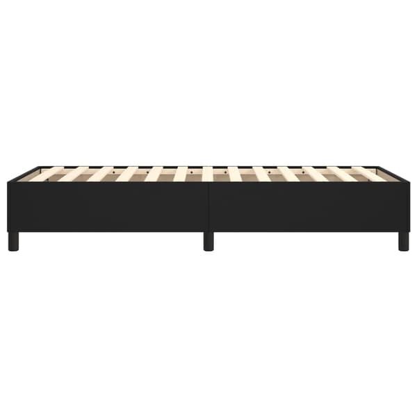 vidaXL sengestel sort 90x190 cm kunstlæder