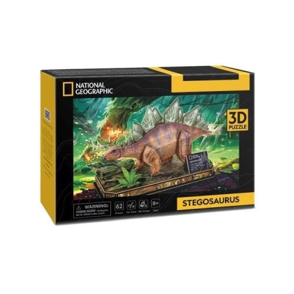 3D-PALAPELI NATIONAL GEOGRAPHIC STEGOSAURUS 0541
