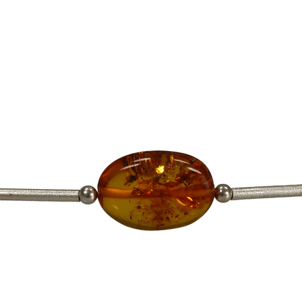 Cognac rav halskæde - Baltisk rav Collier
