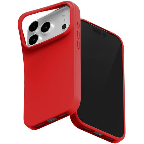 Mercury Soft Cover til iPhone 17 Pro Rød
