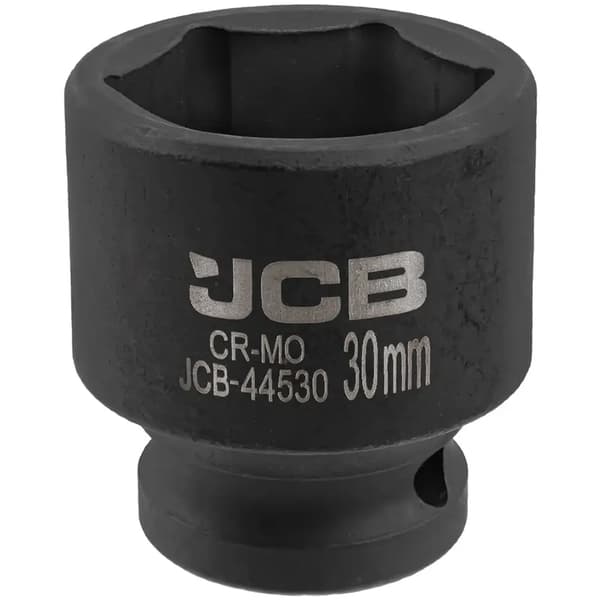 JCB Slagtopnøgle 1/2" 30 mm 6-punkts Cr-Mo topnøgle