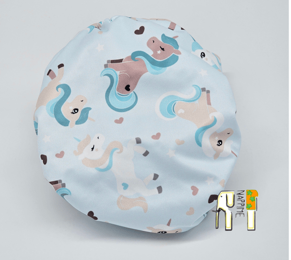 NappiMe COOLMAX UNICORN MINT Vaskbare bleer