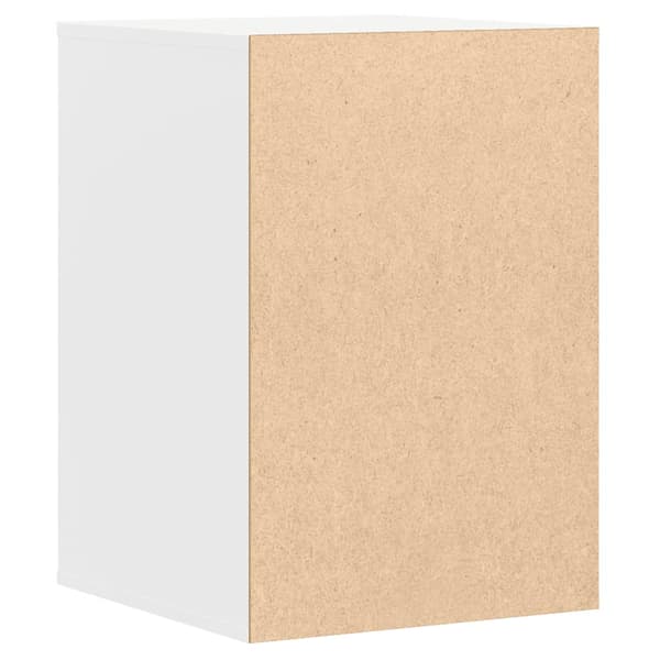 vidaXL kommode, hvid, 40x41x58 cm, træbaseret materiale