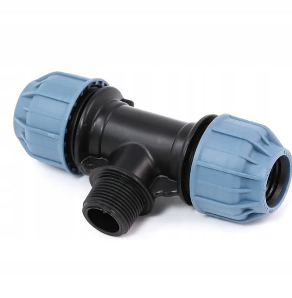PE-T-stykke 32-3/4``M-32