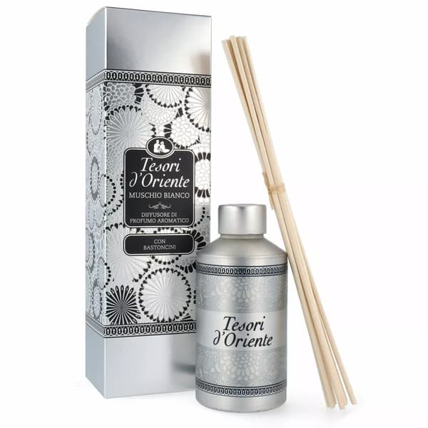Muschio Bianko doftsticks 200ml - Tesori d Oriente