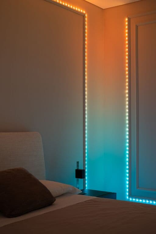 Twinkly Dots - 60 RGB LED lyskæder, sort ledning, USB-A