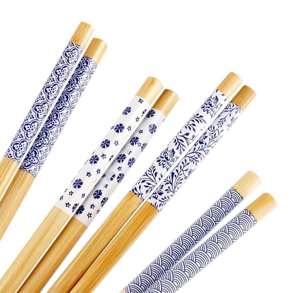 Bambu matpinnar för sushi 24 cm 8 st