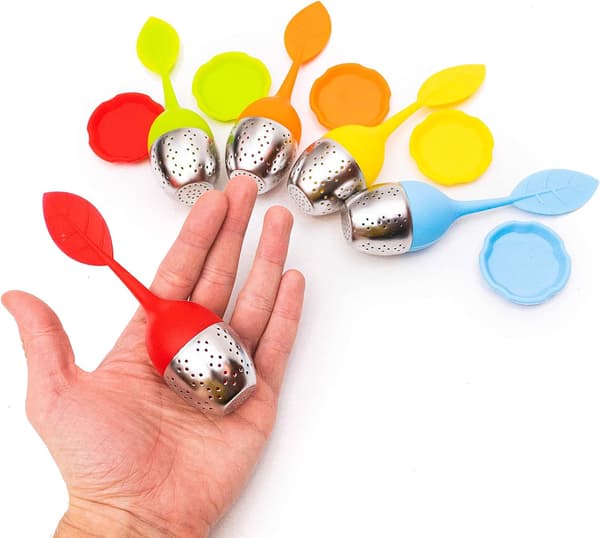 Silikon teinfuser med sil 5 st