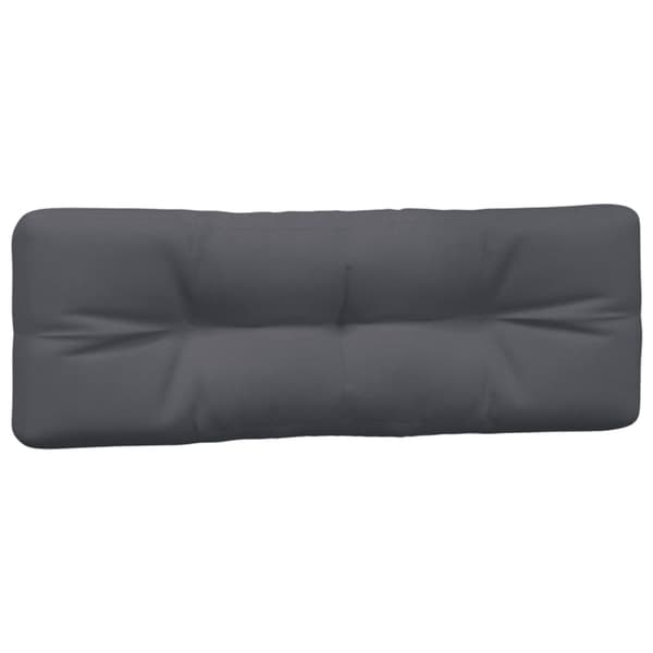 vidaXL Pallsoffkuddar, 2 st, Antracit, Tyg