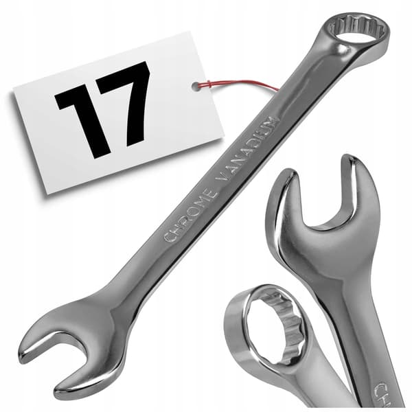 17 mm UTGÅNGSNYCKEL CR-V STRONG SOLID STANDARD