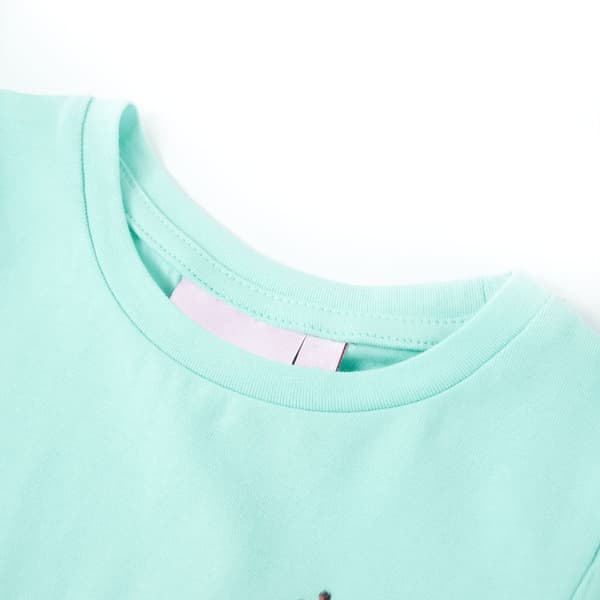 Børne-T-shirt, lyseblå, 128