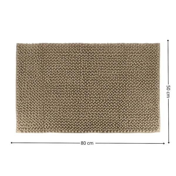 Balls-kylpymatto 50x80 cm taupe