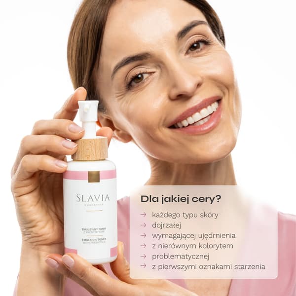 Emulsionstonic med præbiotika 100 ml - Slavia Cosmetics