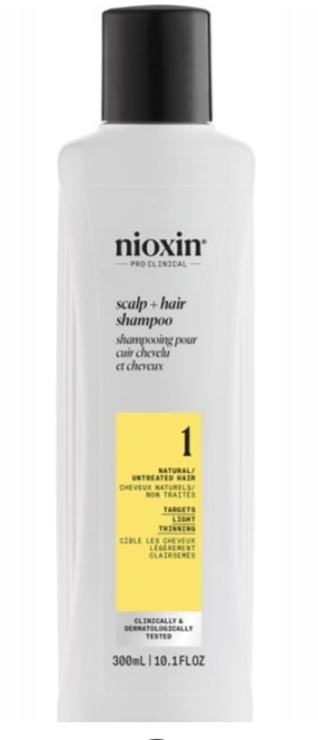 Nioxin System 1 Hovedbunds-+Hårshampoo 300 ml